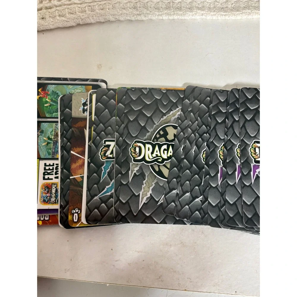Fantasy Kids Dragamonz Trading Card Lot OS Multicolor